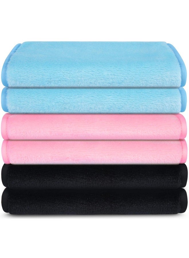 Makeup Remover Towel (6 Pack) Reusable Microfiber Makeup Remover Cloth Removing All Makeup With Just Water 12