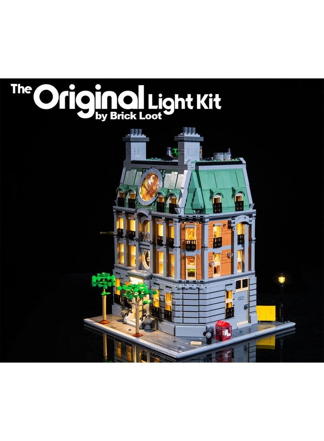 Deluxe Led Lighting Light Kit For Your Lego Marvel Sanctum Sanctorum Set 76218 (Note: Model Is Not Included)