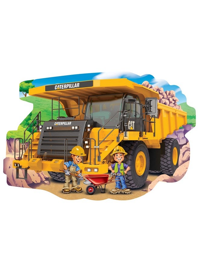 Floor Puzzle Jumbo Size 36 Piece Jigsaw Puzzle For Kids Caterpillar Dump Truck Tractor 3Ftx2Ft