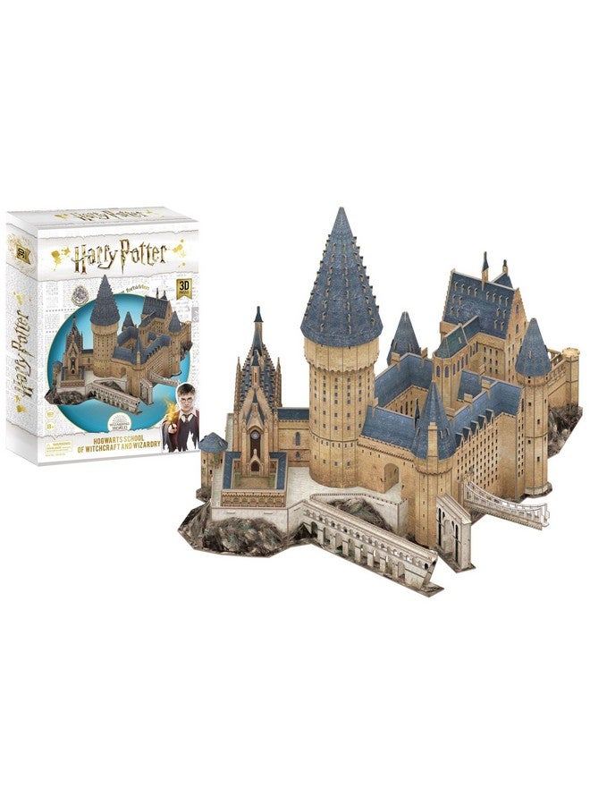 Harry Potter Great Hall Paper 3D Puzzle Standard Multicolored