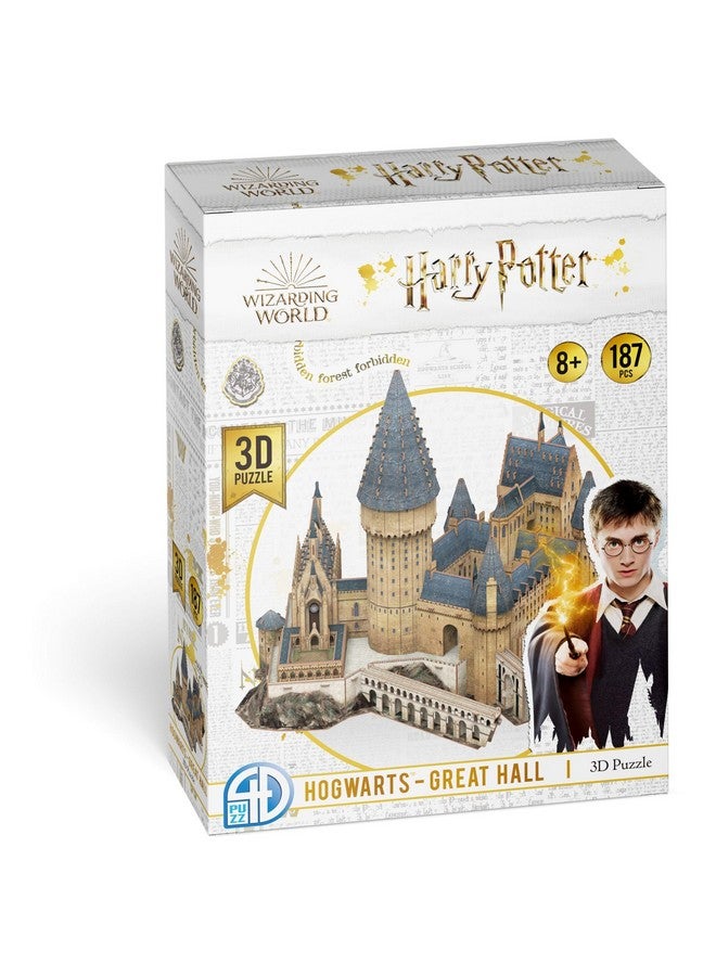 Harry Potter Great Hall Paper 3D Puzzle Standard Multicolored