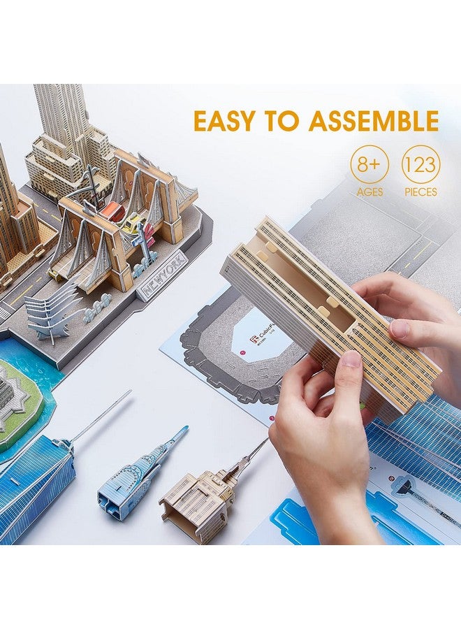 3D Puzzles For Kids Ages 810 Arts Crafts For Kids Ages 812 New York Cityline 3D Architecture Crafts For Girls Ages 812 Toys Gifts For 8 Year Old Girls Gifts For 10 Year Old Girl Building Model