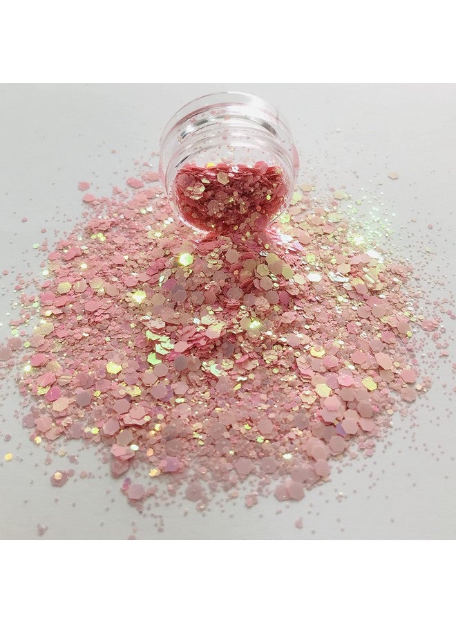 15 Grams/Jarpink Changeable Chunky Mixes Sequins Glitter Festival Rave Beauty Makeup Face Body Nail Art Tumbler Decoration Pcm60