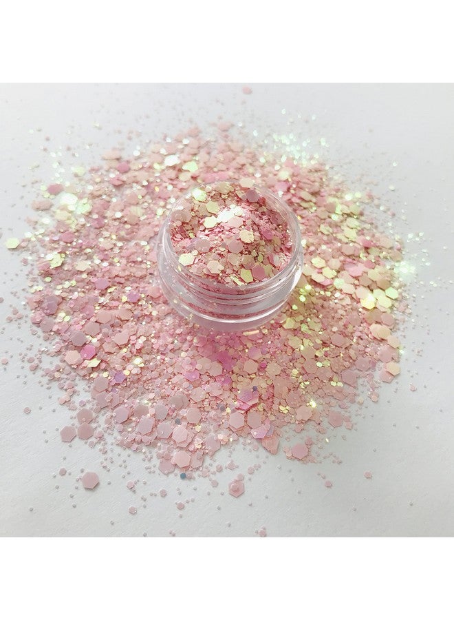 15 Grams/Jarpink Changeable Chunky Mixes Sequins Glitter Festival Rave Beauty Makeup Face Body Nail Art Tumbler Decoration Pcm60