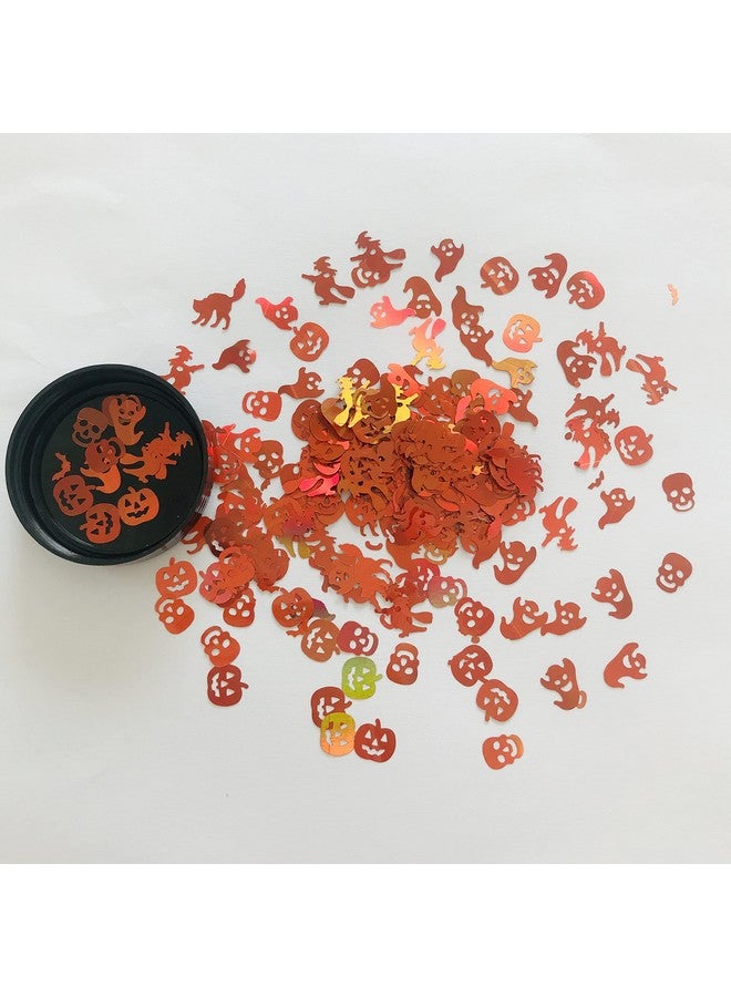 10 Grams/Pack Halloween Mixes Sequins Glitter Halloween Festival Rave Beauty Makeup Face Body Nail Art Decoration Lb401