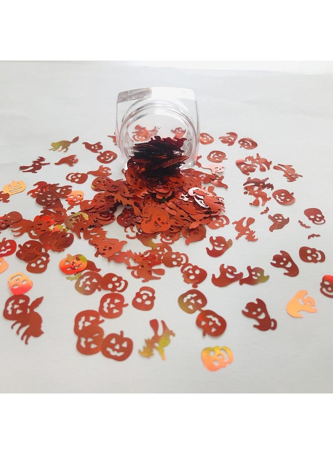 10 Grams/Pack Halloween Mixes Sequins Glitter Halloween Festival Rave Beauty Makeup Face Body Nail Art Decoration Lb401