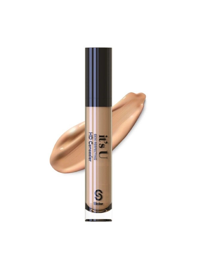 It'S U Skin Perfecting Hd Concealer Full Coverage Lightweight Long Lasting Correcting Liquid Contour Cover Masker Makeup 5 Ml ; 0.17 Fl. Oz (Golden Beige)