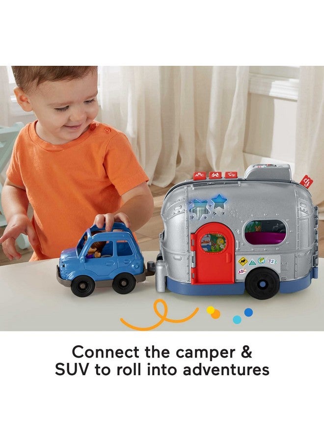 Little People Toddler Playset Lightup Learning Camper Electronic Toy With Lights And Music For Ages 15 Years