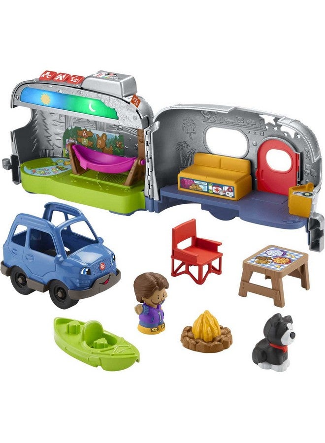 Little People Toddler Playset Lightup Learning Camper Electronic Toy With Lights And Music For Ages 15 Years