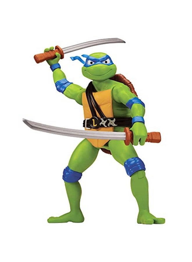 : Mutant Mayhem 12” Giant Leonardo Figure By Playmates Toys