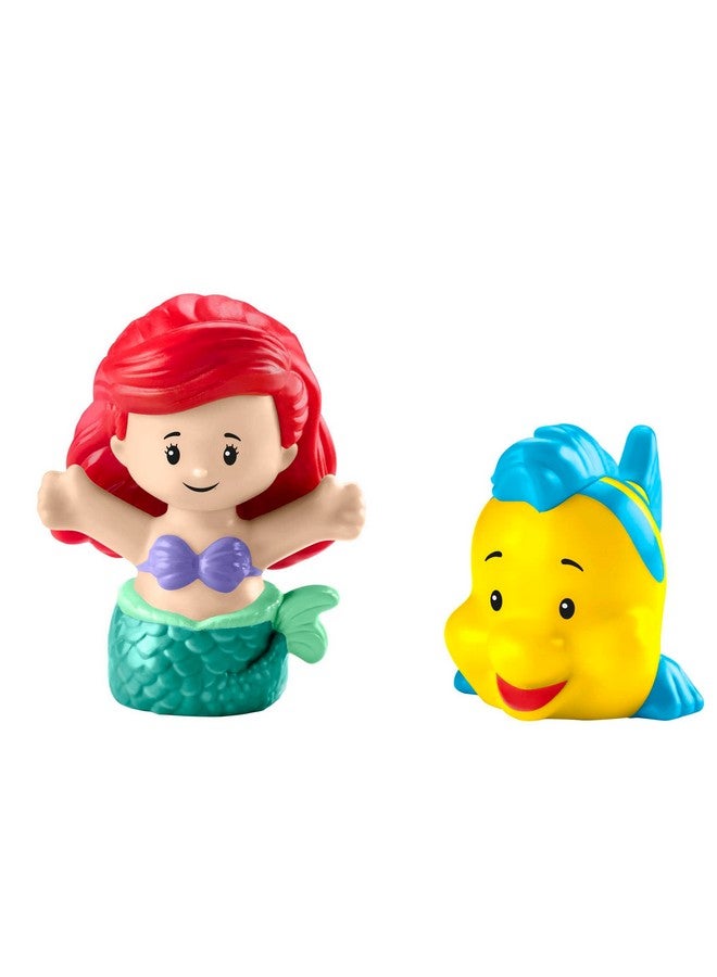 Disney Princess Toddler Toy Lightup Sea Carriage Musical Vehicle With Ariel & Flounder Figures For Ages 18+ Months