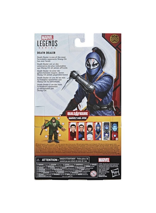 Marvel Marvel Hasbro Legends Series Shangchi And The Legend Of The Ten Rings 6Inch Collectible Death Dealer Action Figure Toy For Age 4 And Up