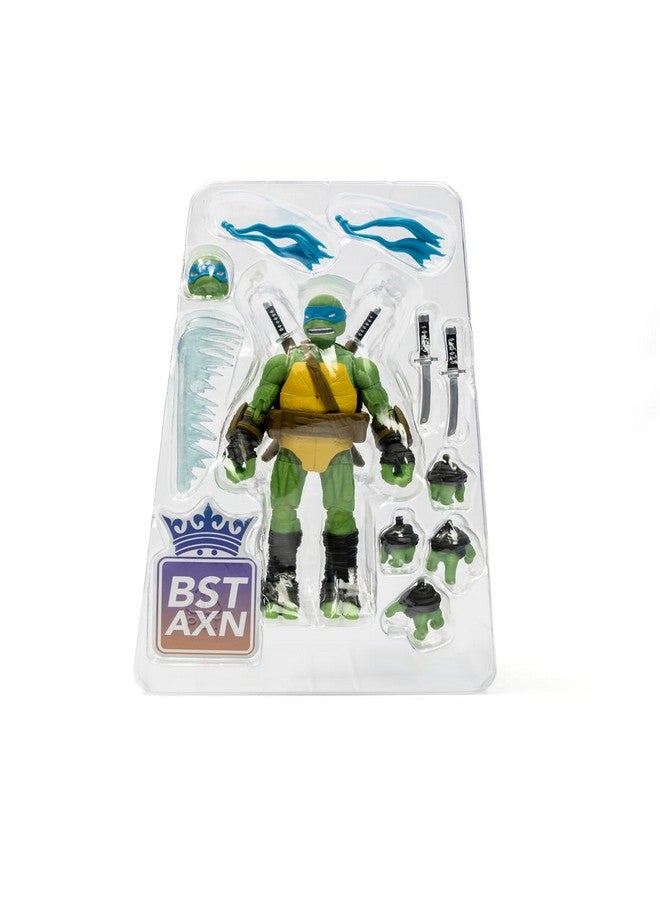 Teenage Mutant Ninja Turtles Bst Axn Leonardo Idw Inspired Comic Heroes 5Inch Action Figure