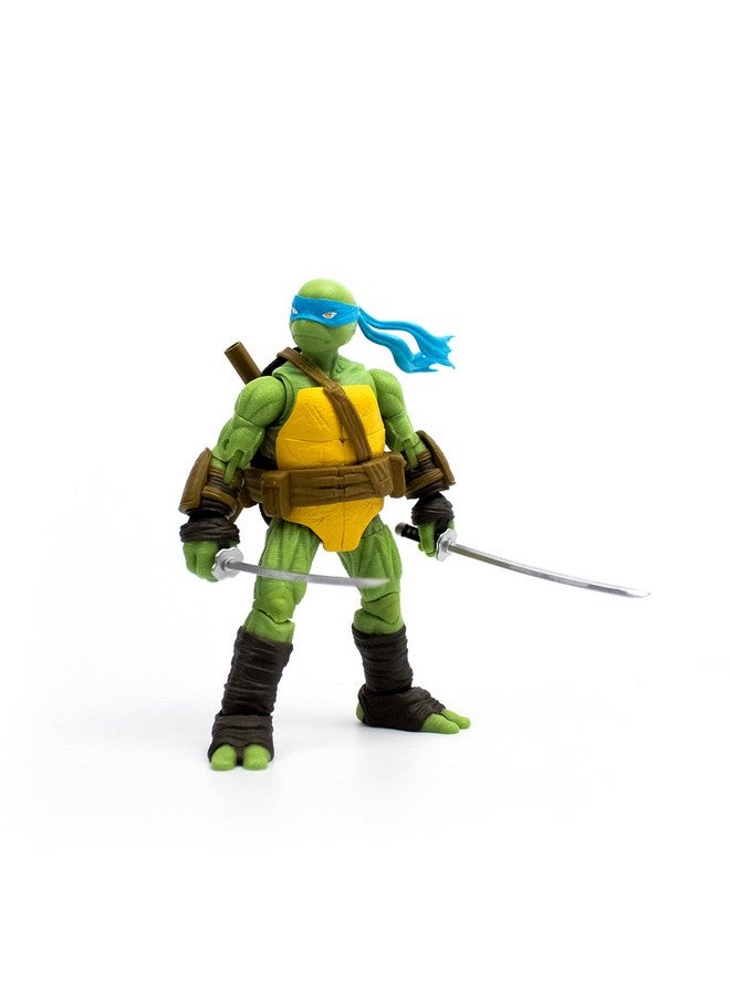 Teenage Mutant Ninja Turtles Bst Axn Leonardo Idw Inspired Comic Heroes 5Inch Action Figure