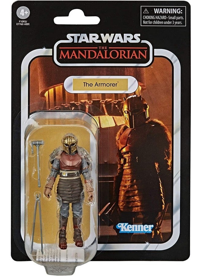 The Vintage Collection The Armorer Toy 3.75Inchscale The Mandalorian Action Figure Toys For Kids Ages 4 And Up Brown