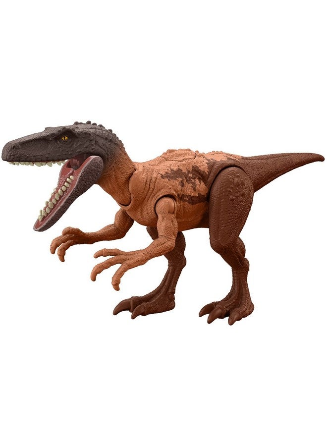 Jurassic World Toys Strike Attack Herrerasaurus Dinosaur Action Figure Toy With Attack Feature & Movable Joints