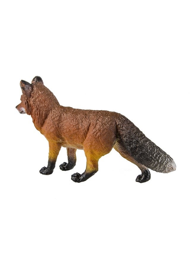 Red Fox Figurine Detailed 3.5