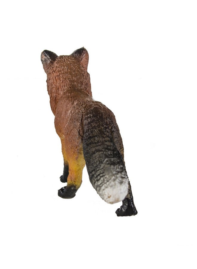 Red Fox Figurine Detailed 3.5