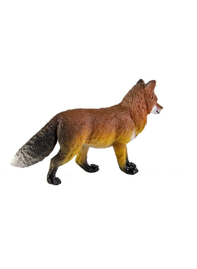 Red Fox Figurine Detailed 3.5