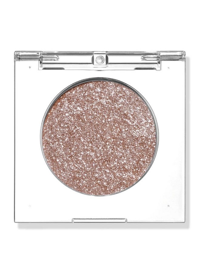 Shimmer Glitter Eyeshadow Palette Sparkle Champagne Gold Eye Shadow Bling Korean Eye Glitter Foil Pigmented Long Lasting & Ultra Blendable For Glitter Eye Makeup