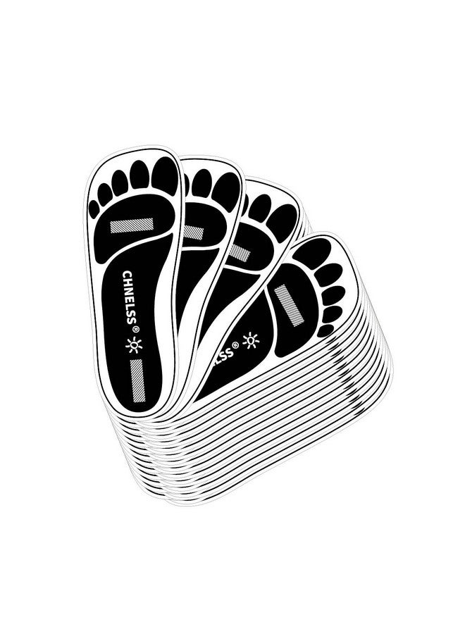Black 120Pairs(240Feets) Disposable Sticky Spray Tan Feet Protector Pads For Sunless Airbrush Tanning