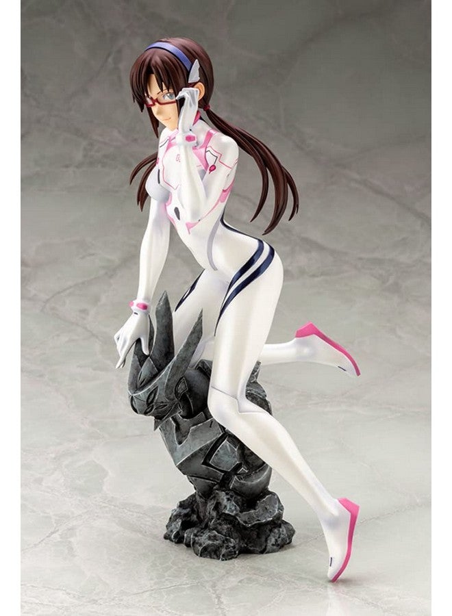 Evangelion: 3.0+1.0 Thrice Upon A Time: Mari Makinami Illustrious (White Plugsuit Version) Pvc Statuemulticolorpp981