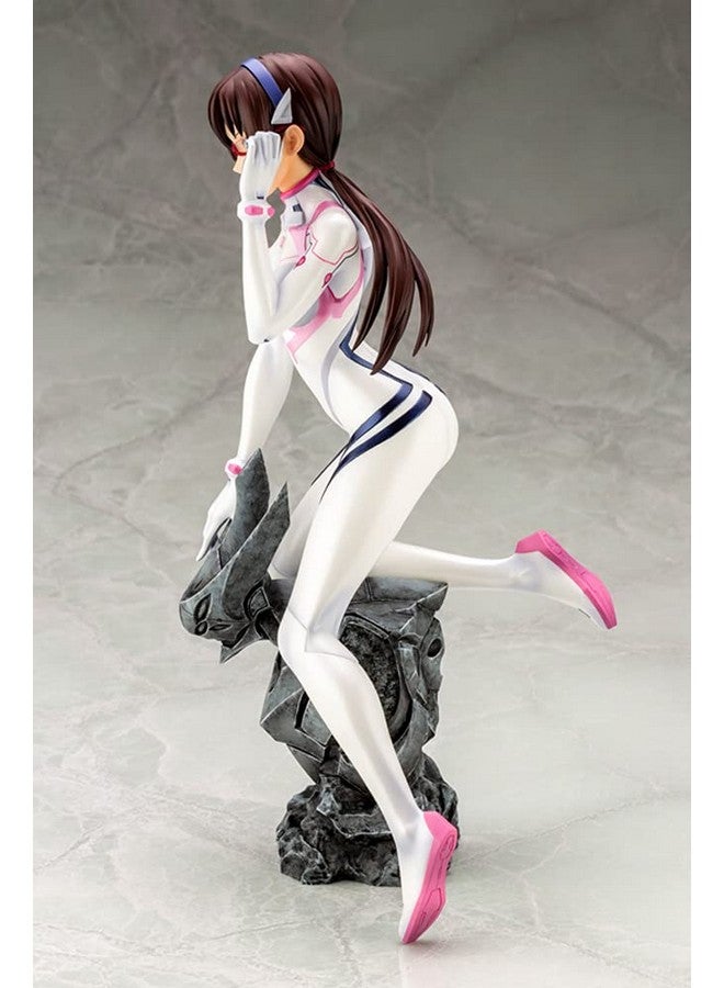 Evangelion: 3.0+1.0 Thrice Upon A Time: Mari Makinami Illustrious (White Plugsuit Version) Pvc Statuemulticolorpp981