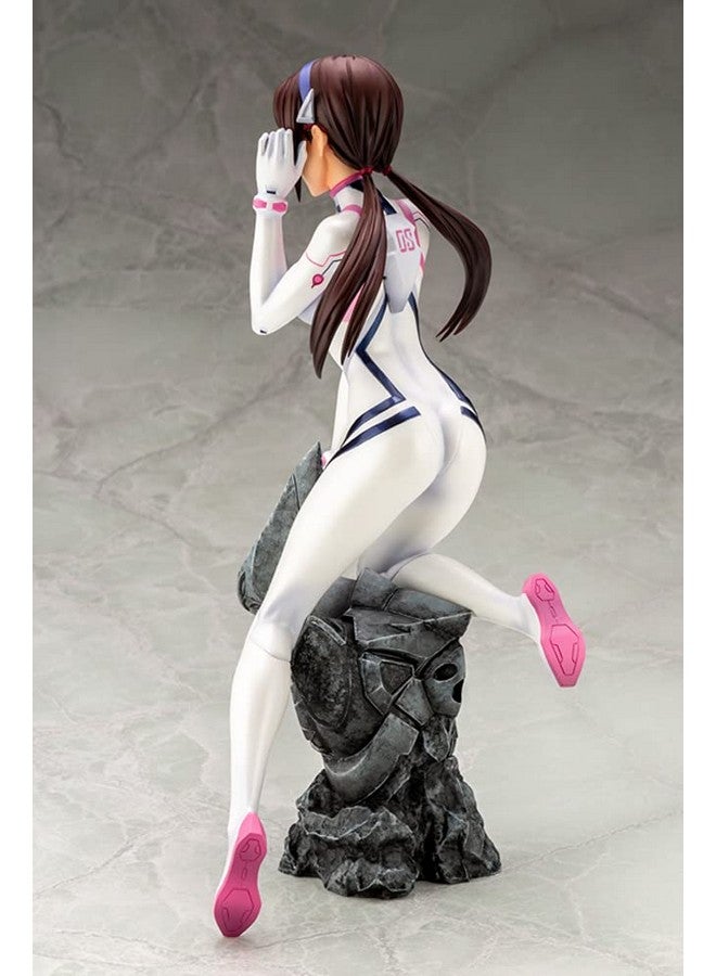 Evangelion: 3.0+1.0 Thrice Upon A Time: Mari Makinami Illustrious (White Plugsuit Version) Pvc Statuemulticolorpp981