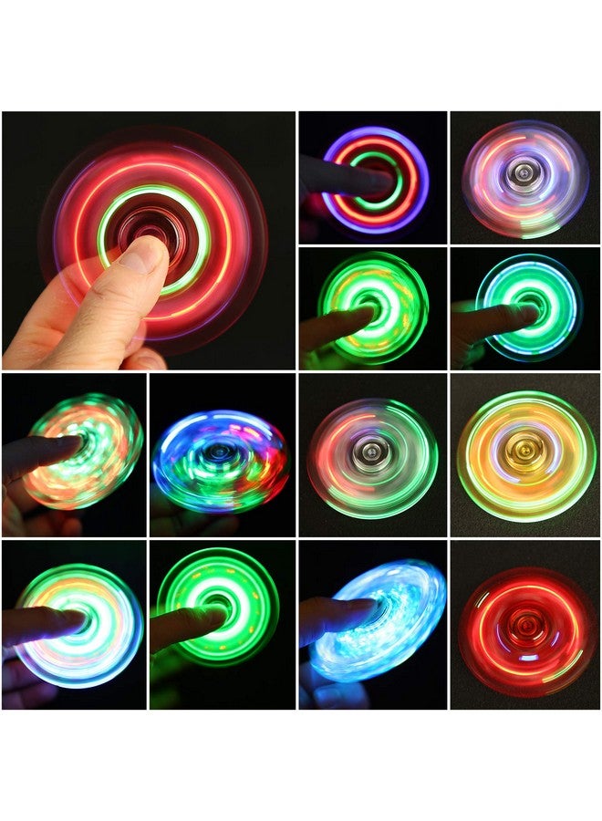 Fidget Spinners 6 Pack Led Light Up Fidget Spinners For Kids Party Favors Bulk Fidget Packs Glow In The Dark Party Supplies Goodie Bag Stuffers Classroom Prizes Return Gifts