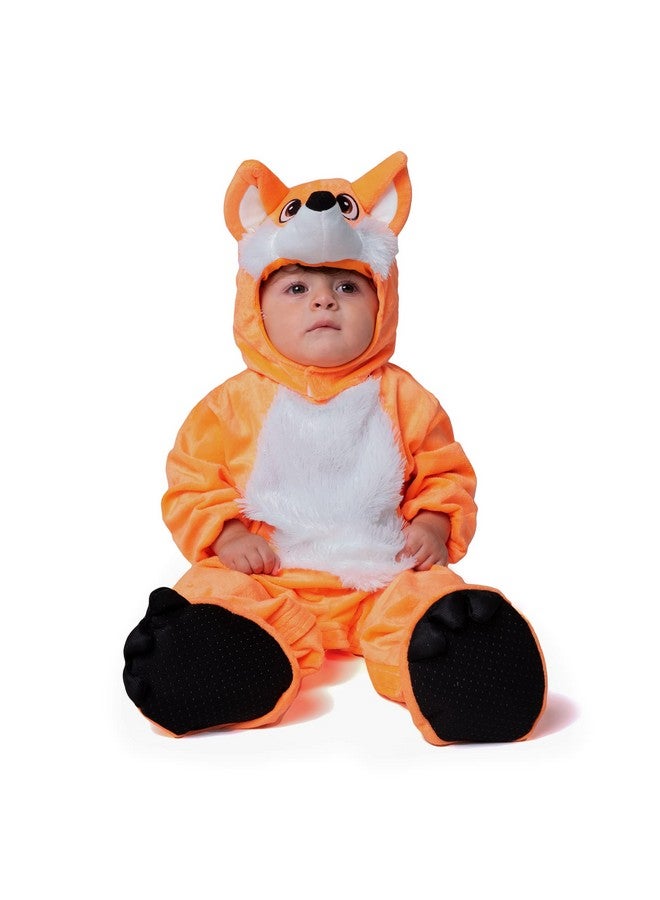 Halloween Baby Fluffy Fox Costume For Unisex Toddler Halloween Dress Up Animalthemed Party (1824 Months)