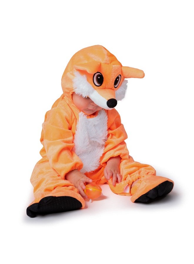 Halloween Baby Fluffy Fox Costume For Unisex Toddler Halloween Dress Up Animalthemed Party (1824 Months)