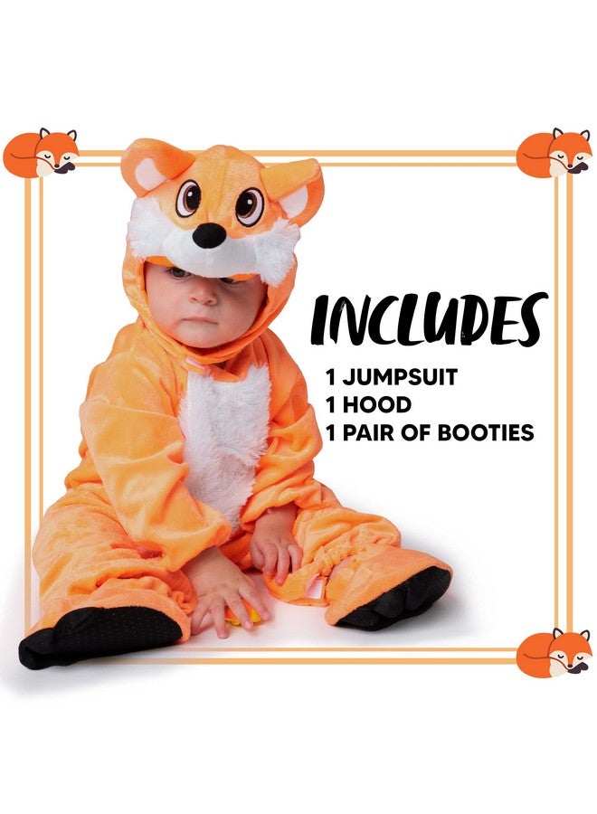 Halloween Baby Fluffy Fox Costume For Unisex Toddler Halloween Dress Up Animalthemed Party (1824 Months)