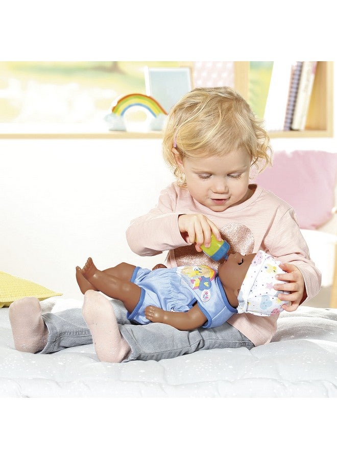 14” Interactive Lil Boy Baby Doll Brown Eyes. Easy For Small Hands 6+ Ways To Nurture Includes Bottle Potty And More For Toddlers 2 Years & Up (918384C3)