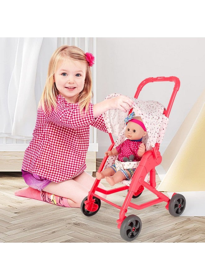 Baby Doll Stroller Set With 13 Inch Doll Deluxe 13