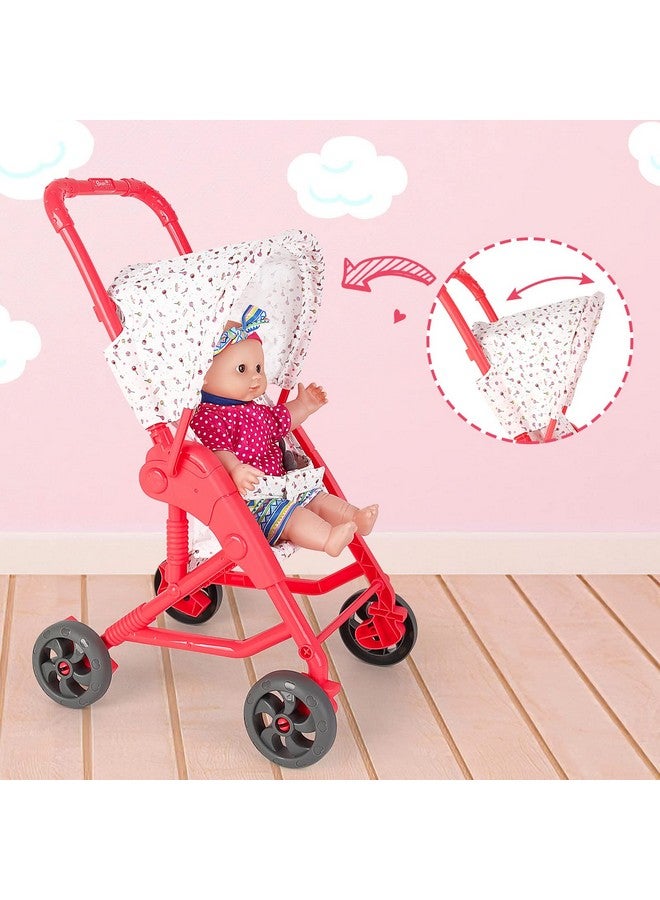 Baby Doll Stroller Set With 13 Inch Doll Deluxe 13