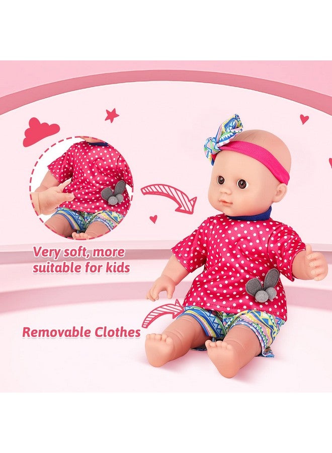 Baby Doll Stroller Set With 13 Inch Doll Deluxe 13