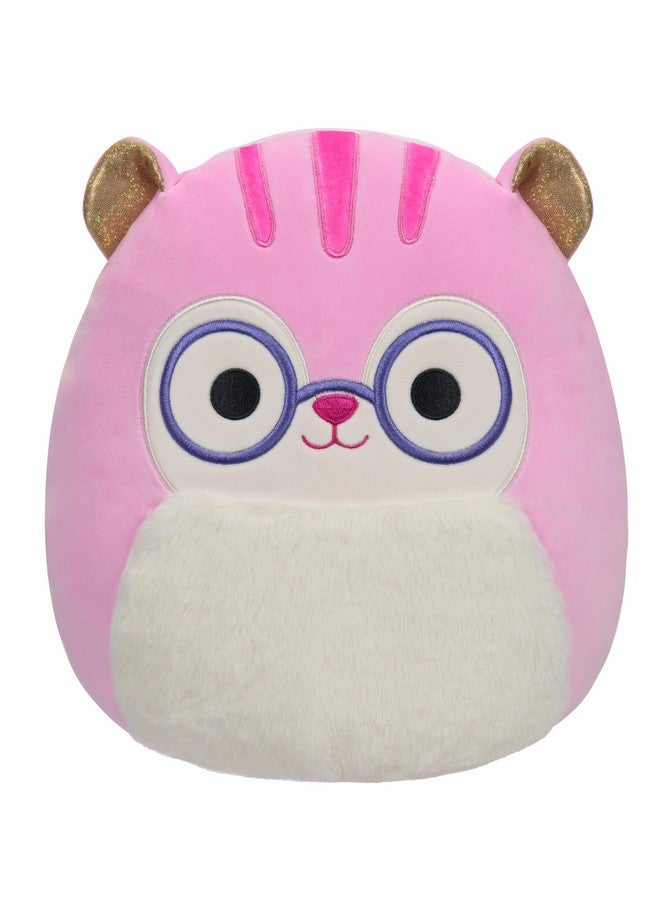 Original 12Inch Tj Pink Squirrel With Glasses Mediumsized Ultrasoft Official Jazwares Plush