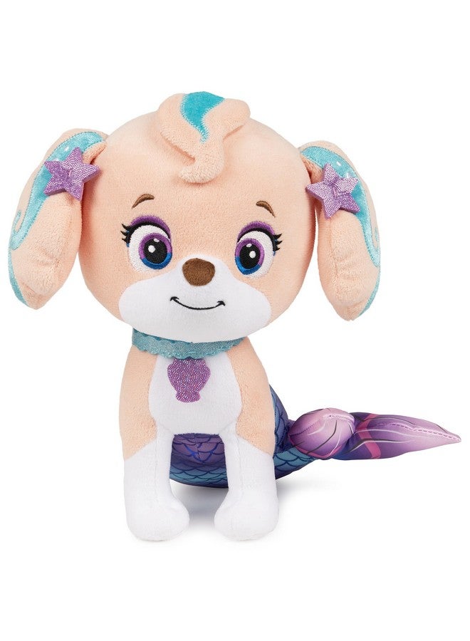 Paw Patrol Coral Merpup Plush Official Toy From The Hit Preschool Show Stuffed Animal For Ages 1 And Up 9”