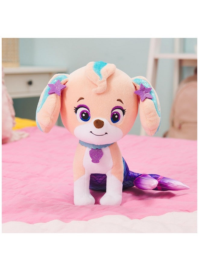 Paw Patrol Coral Merpup Plush Official Toy From The Hit Preschool Show Stuffed Animal For Ages 1 And Up 9”