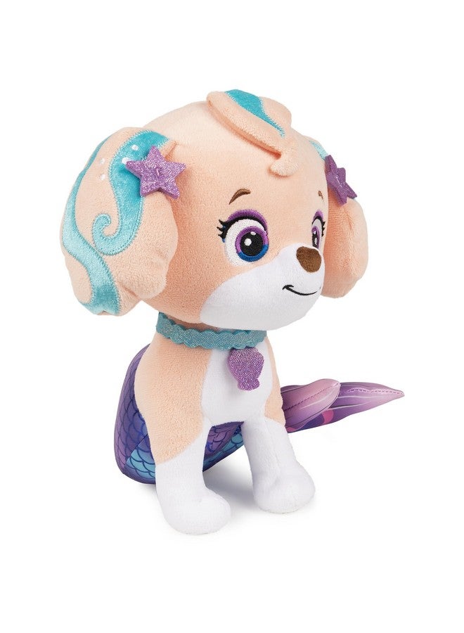 Paw Patrol Coral Merpup Plush Official Toy From The Hit Preschool Show Stuffed Animal For Ages 1 And Up 9”