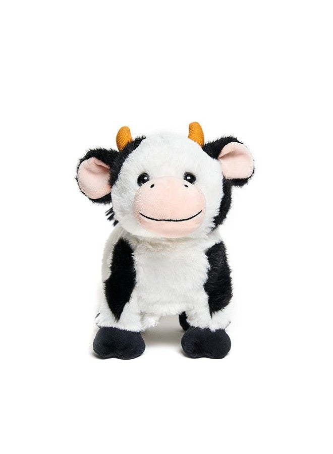 Barnyard Buddies Cow ; Animated Singing Cow Plush Stuffed Animal Walks And Wags Tail To Old Macdonald 8 Inches