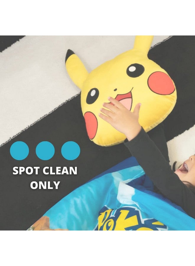 Pokemon Pikachu Anime Kids Bedding Super Soft Plush Cuddle Pillow Buddy One Size By Franco
