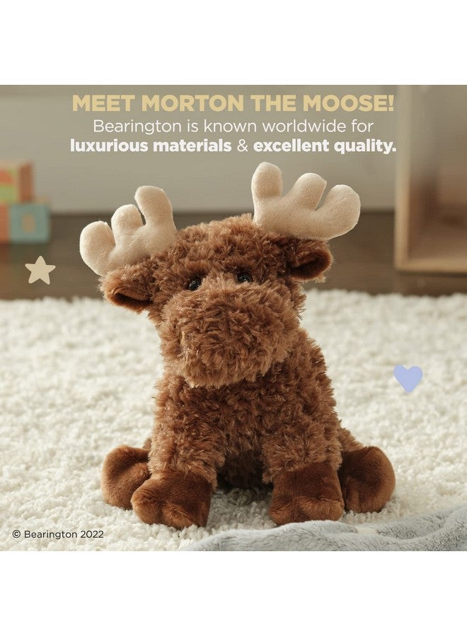 Morton Plush Moose Stuffed Animal 10.5 Inch