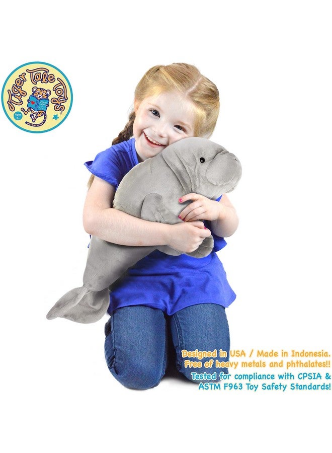 Morgan The Manatee 21 Inch Stuffed Animal Plush By Tiger Tale Toys (New Edition)