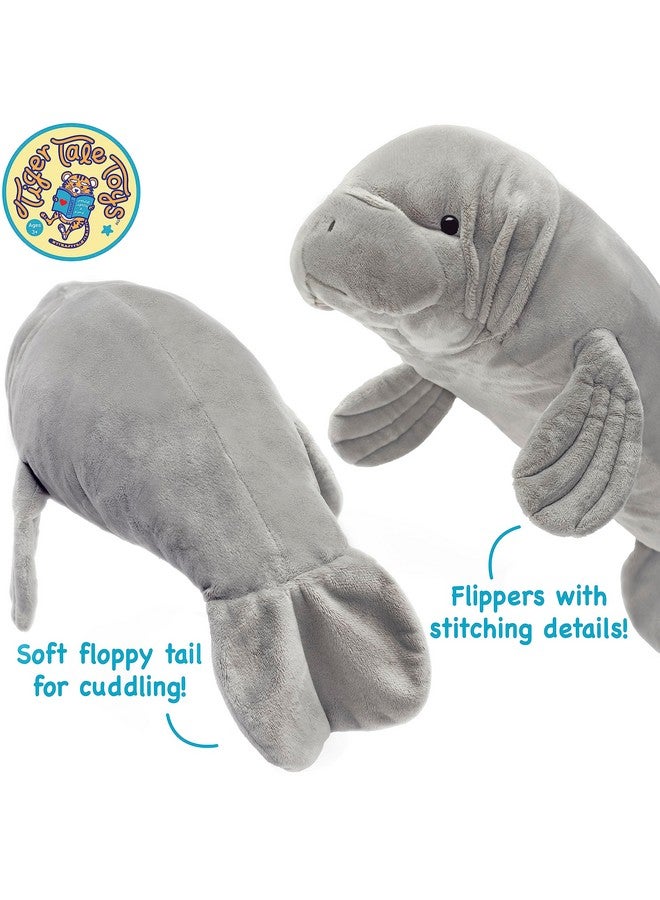 Morgan The Manatee 21 Inch Stuffed Animal Plush By Tiger Tale Toys (New Edition)