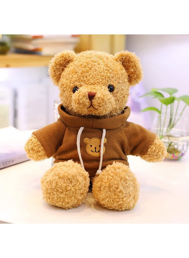 2 Pieces Bears Stuffed Animal Plush Gifts Wedding Prom Gift 11.8 Inch Soft Bear Clothes Bear Plush For Newlyweds Mom Grandma Women Baby Shower (Cute)