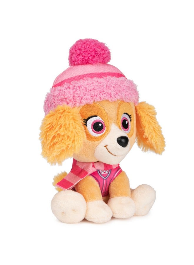 Paw Patrol Holiday Winter Skye In Scarf And Hat Officially Licensed Plush Toy For Ages 1 And Up 6”