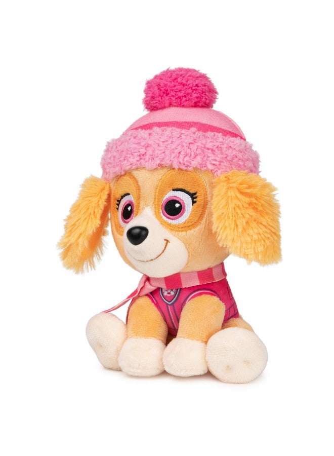 Paw Patrol Holiday Winter Skye In Scarf And Hat Officially Licensed Plush Toy For Ages 1 And Up 6”