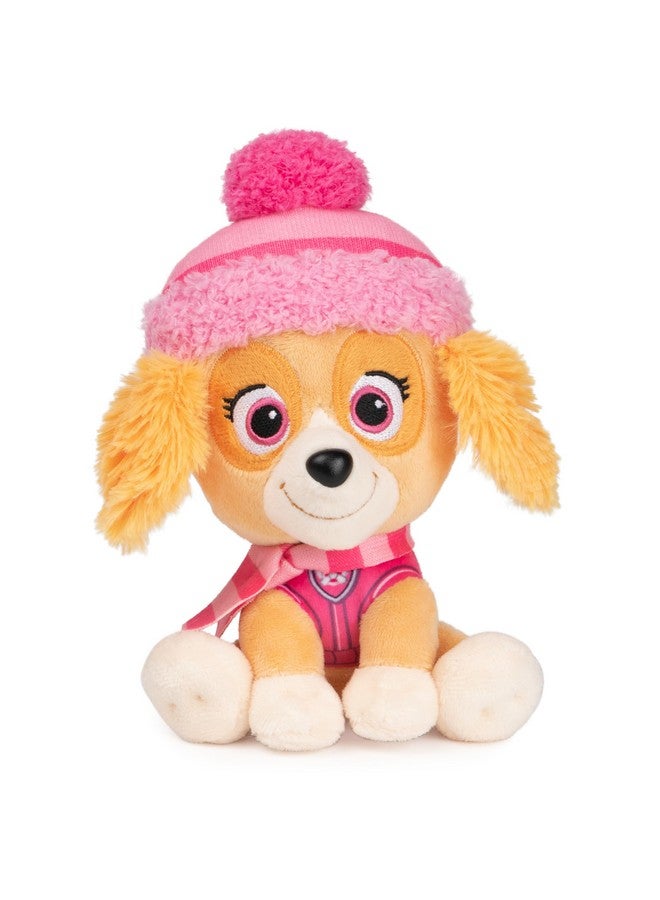 Paw Patrol Holiday Winter Skye In Scarf And Hat Officially Licensed Plush Toy For Ages 1 And Up 6”