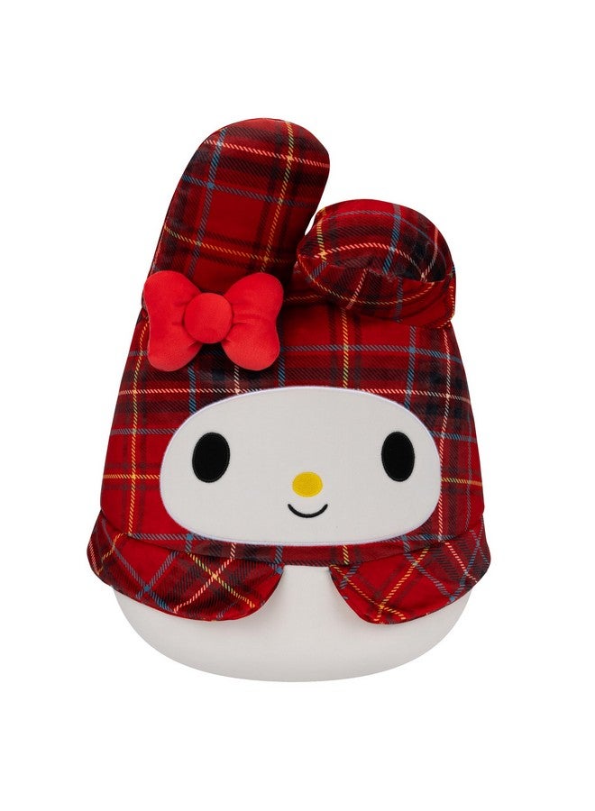 Original Sanrio 14Inch Red Plaid My Melody Plush Large Ultrasoft Official Jazwares Plush